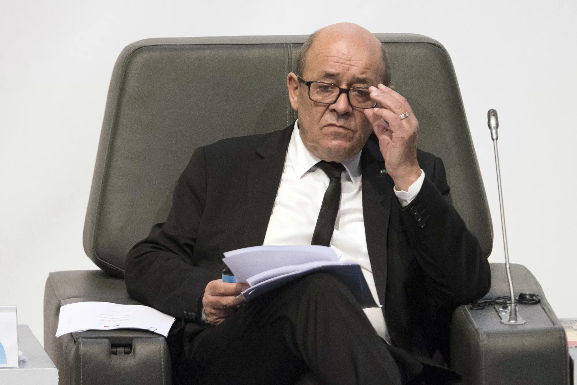 France’s Le Drian says nuclear deal with Iran is near