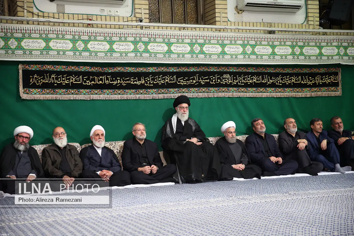 آخرین شب مراسم عزاداری حضرت اباعبدالله الحسین(ع) برگزار شد