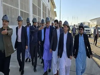 سنگ شکن و معدن تولید شن و ماسه شهر نوک آباد افتتاح شد