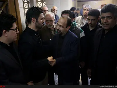 گزارش تصویری مراسم یادبود علی معلم روزنامه‌نگار و تهیه‌کننده سینما