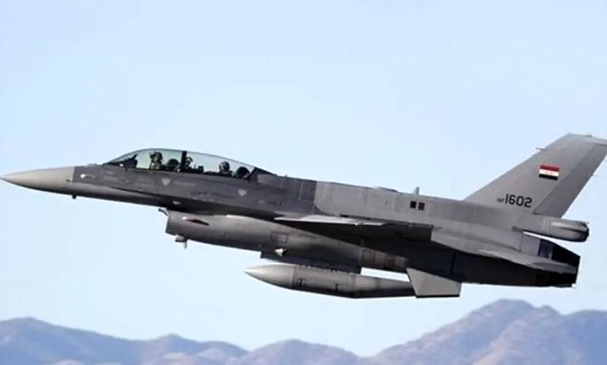 بمباران هوایی مواضع داعش در دیالی عراق
