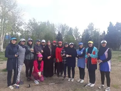  بازدید نایب رئیس بانوان فدراسیون از اردوی تیم ملی 