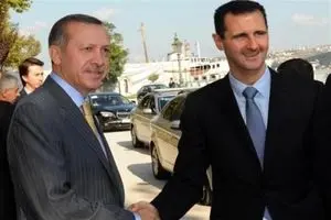 اردوغان و اسد در یک ایست بازرسی مرزی با یکدیگر دیدار می‌کنند
