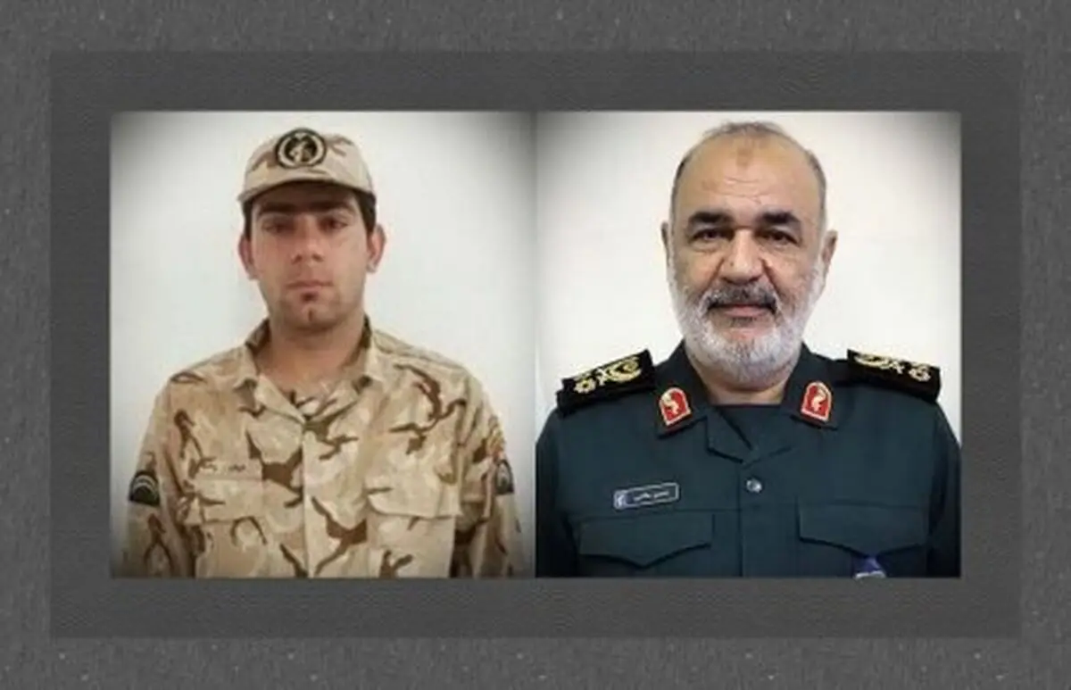 قدردانی فرمانده سپاه از کمک یک سرباز به خانوارهای روستایی