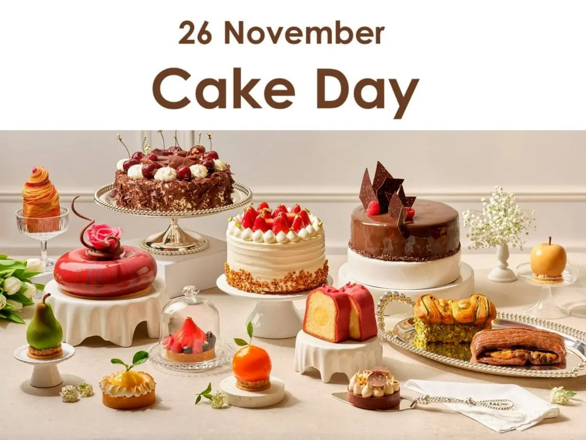 ۲۶ نوامبر روز جهانی کیک است