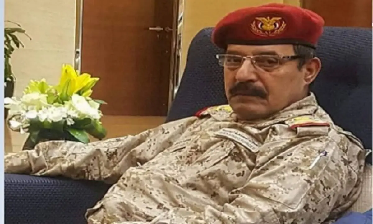 مرگ فرمانده اطلاعات نظامی دولت مستعفی یمن 