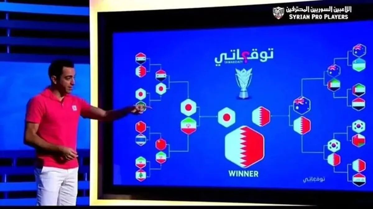 یک گام دیگر نزدیک به شعبده پیش بینی ژاوی؛ ایران- قطر در فینال