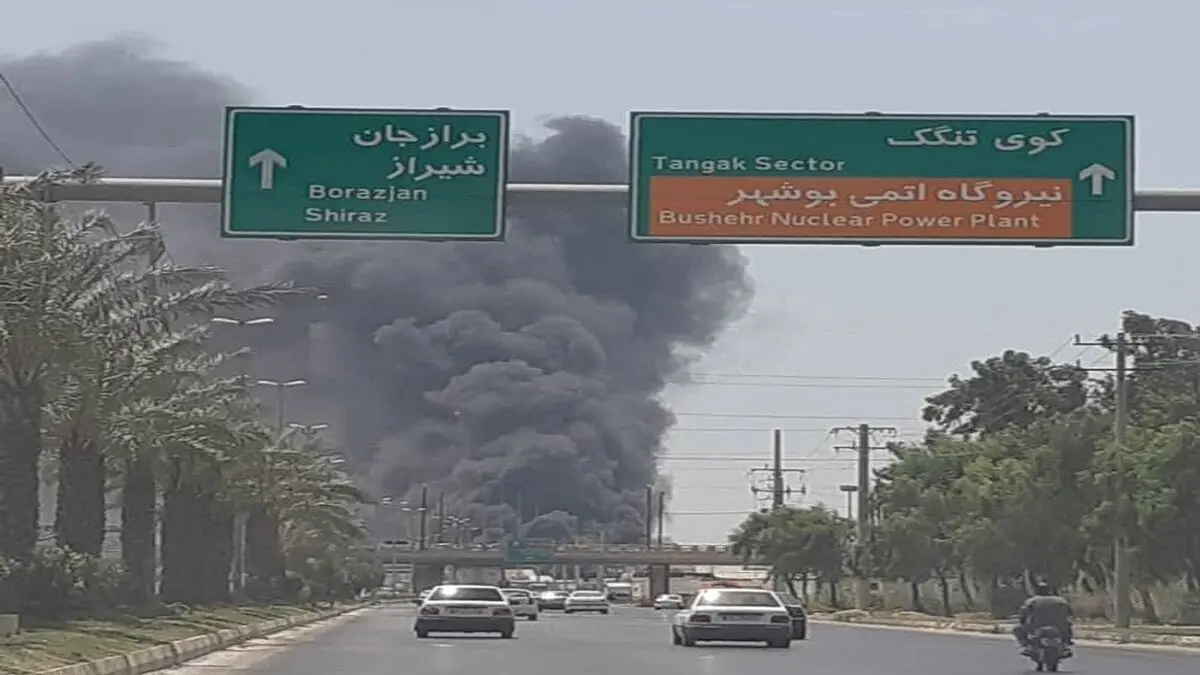کارگاه لنج سازی در بوشهر آتش گرفت
