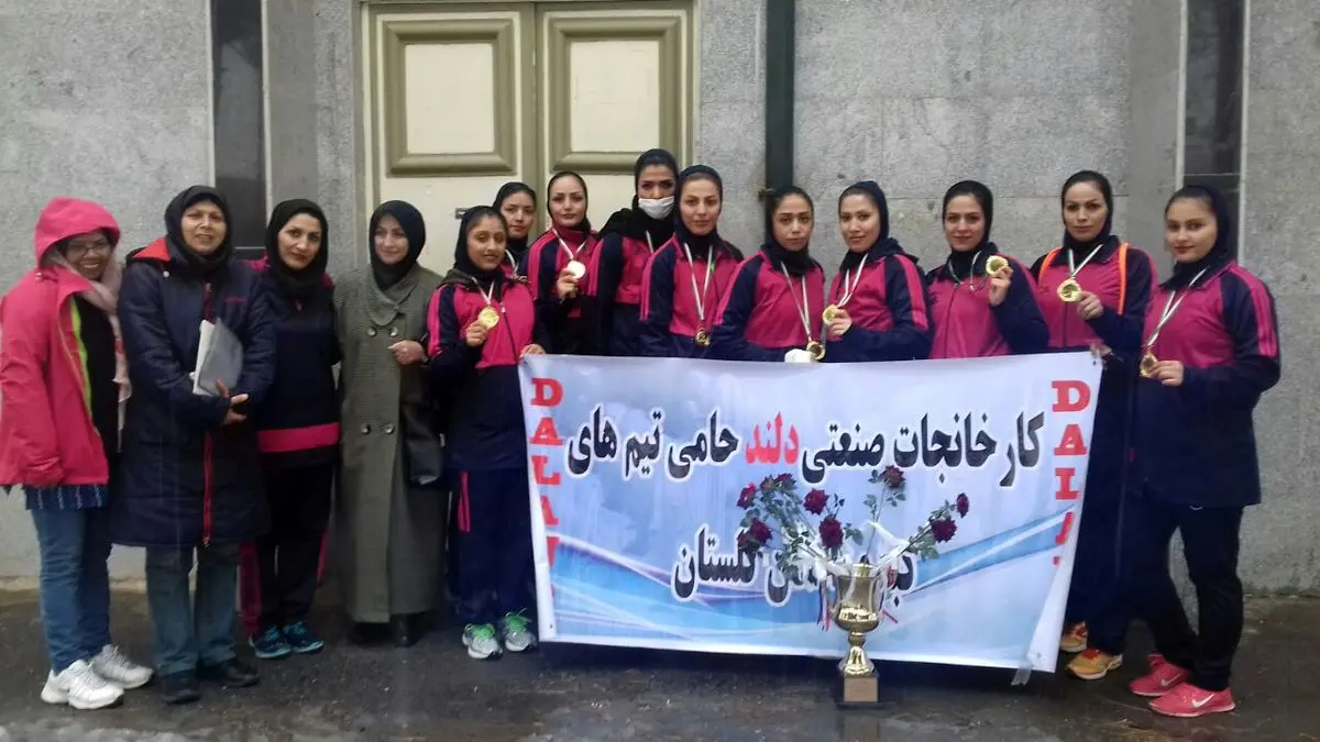 دختران کبدی کار گلستانی بر سکوی نخست ایستادند