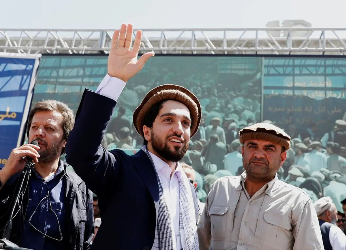 Leader of Afghan holdout region says he is ready to talk with Taliban