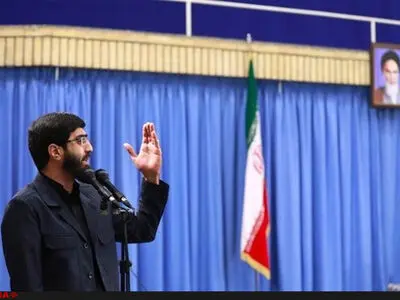 فیلم/مرثیه‌سرائی در حضور رهبر انقلاب با صدای سیدرضا نریمانی