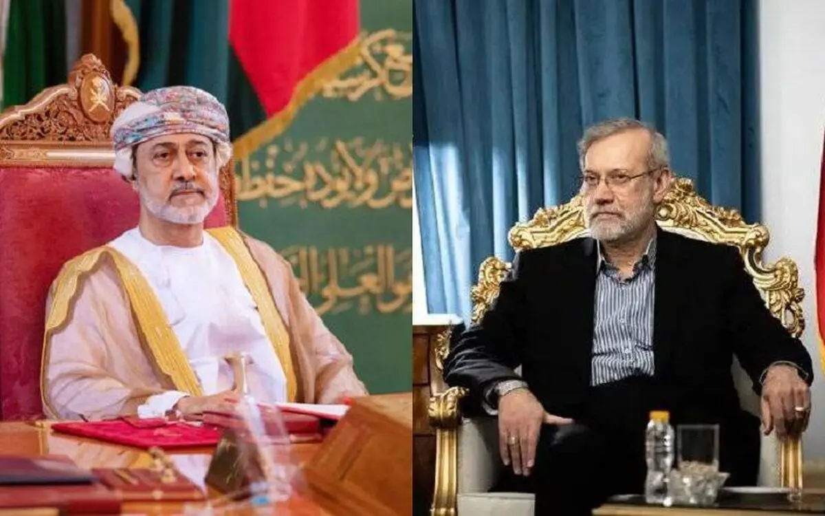 لاريجاني يلتقي سلطان عُمان