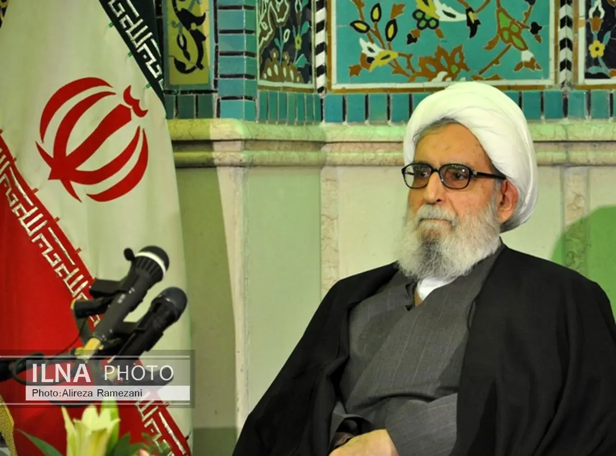 برگزاری مراسم وداع با پیکر مرحوم آیت الله واعظ طبسی در حسینیه امام رضا