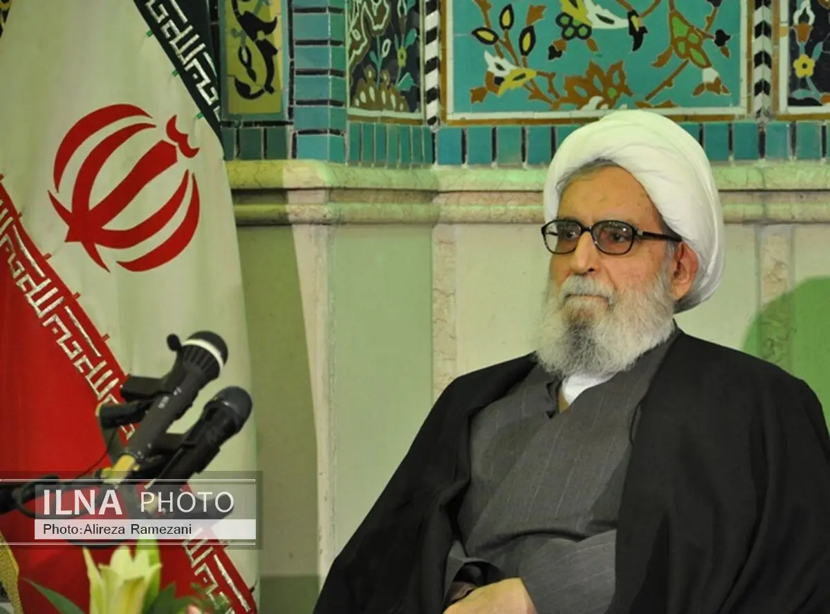 برگزاری مراسم وداع با پیکر مرحوم آیت الله واعظ طبسی در حسینیه امام رضا
