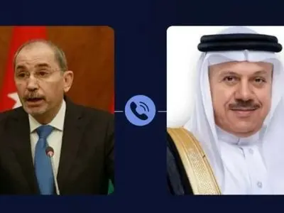 گفت‌وگوی وزرای امور خارجه اردن و بحرین 