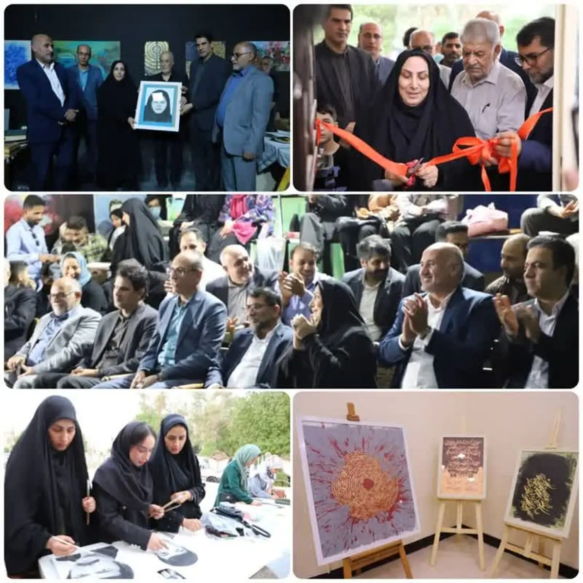 برگزاری نخستین نمایشگاه هنرهای تجسمی پس از هشت سال در نگارخانه شهریار خرمشهر