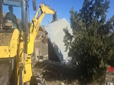 قلع‌وقمع ساخت‌وسازهای غیرمجاز در ۳۱ هزار مترمربع از اراضی کشاورزی کلاردشت