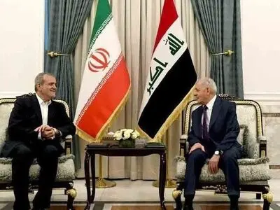 پزشکیان با رئیس‌جمهور عراق دیدار کرد
