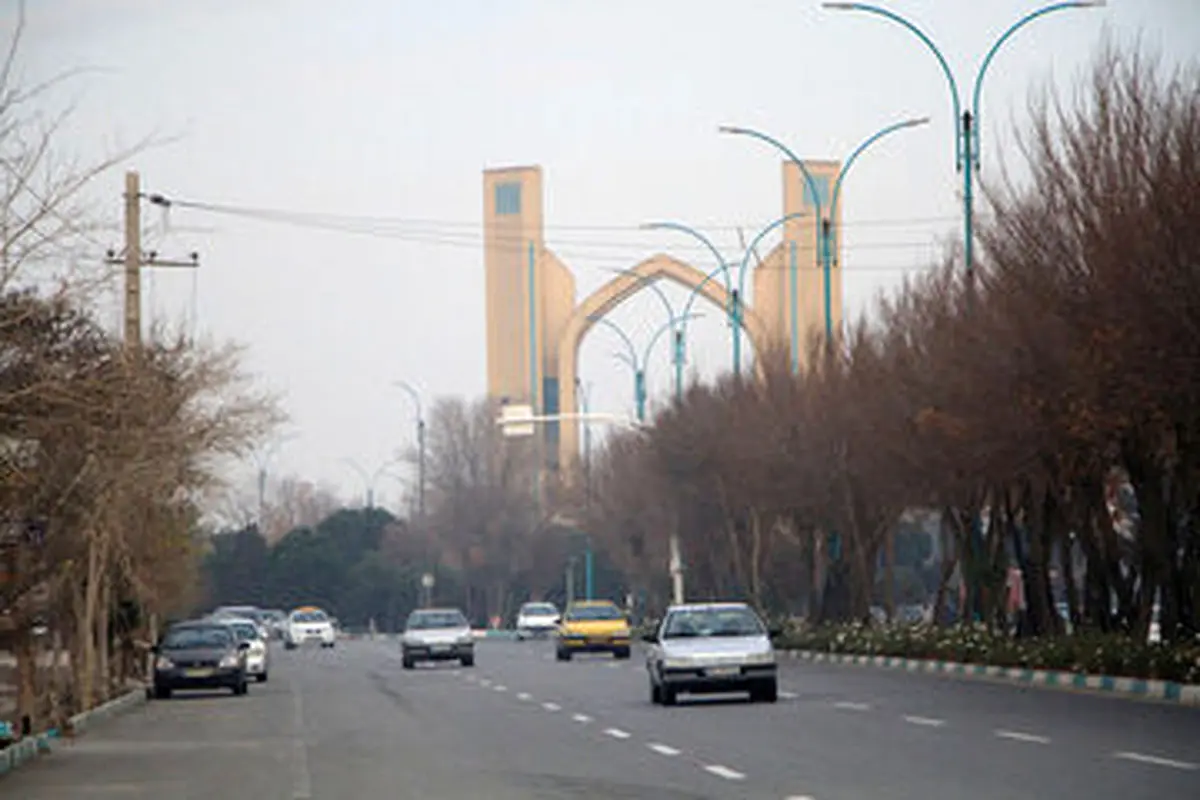هشدار سطح نارنجی گرد و غبار در یزد
