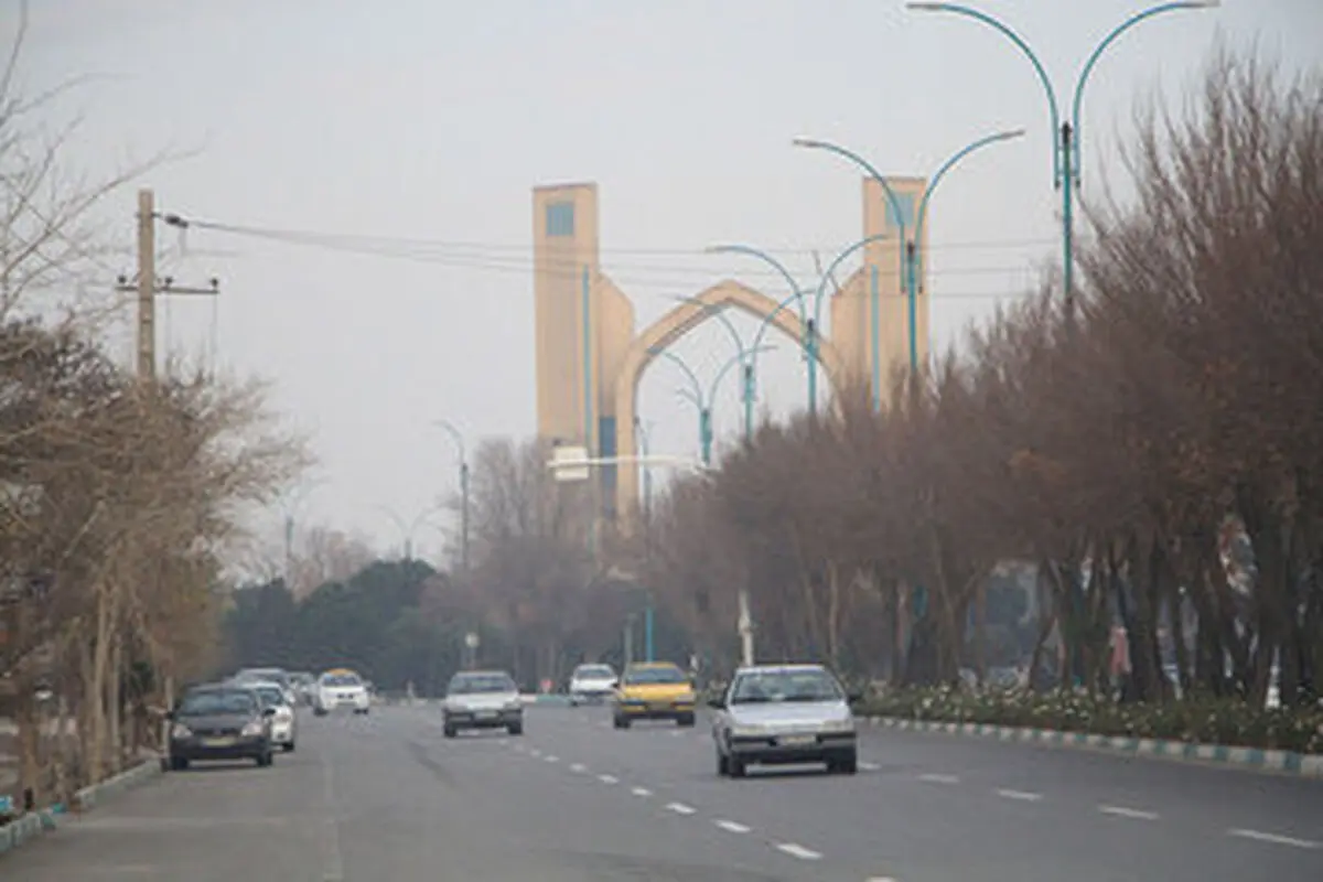 هشدار سطح نارنجی گرد و غبار در یزد