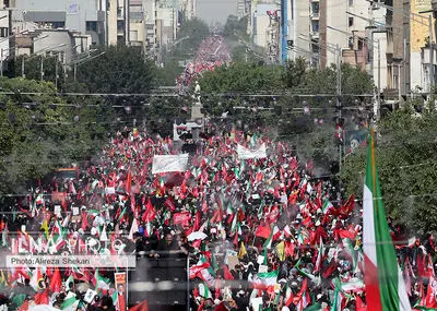 مراسم تشییع پیکر مطهر رهبر شهید انقلاب / 2