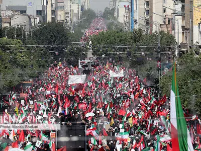 مراسم تشییع پیکر مطهر رهبر شهید انقلاب / 2