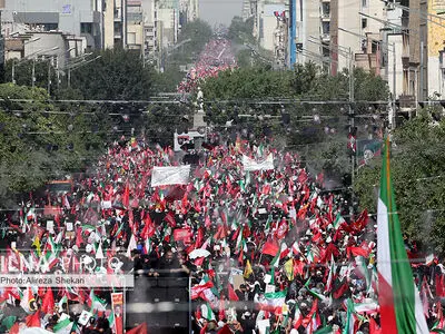 مراسم تشییع پیکر مطهر رهبر شهید انقلاب / 2