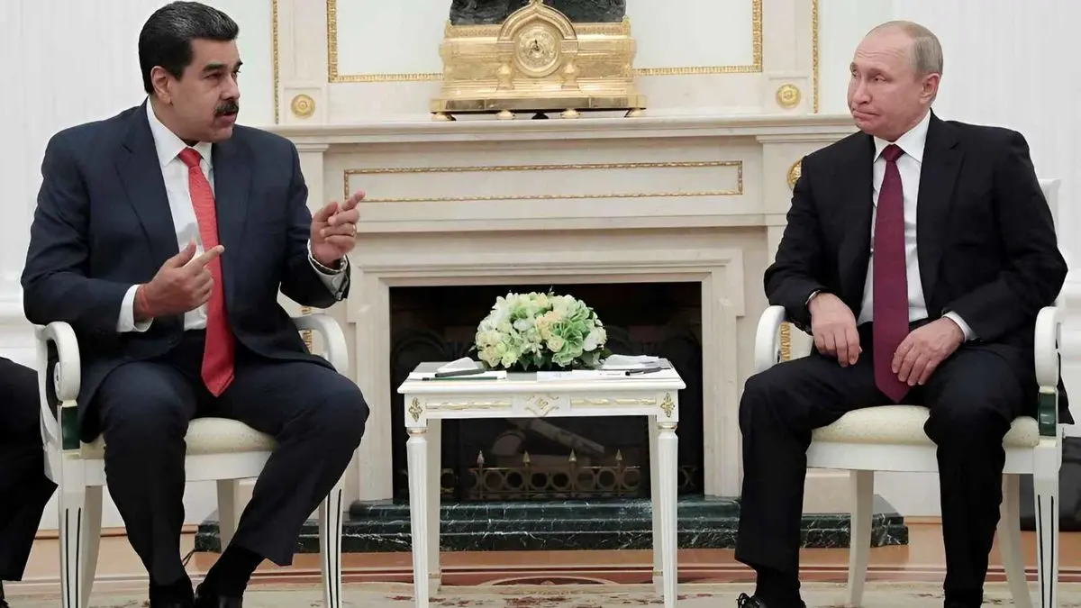 پوتین در کنار مادورو؛ پاسخ دیپلماتیک روسیه به تحرکات نظامی آمریکا در کارائیب