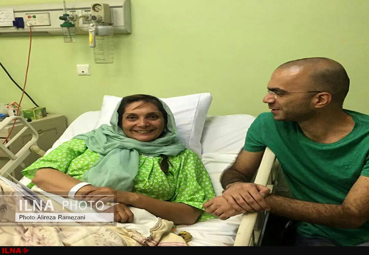 منیژه حکمت  در بیمارستان بستری شد 