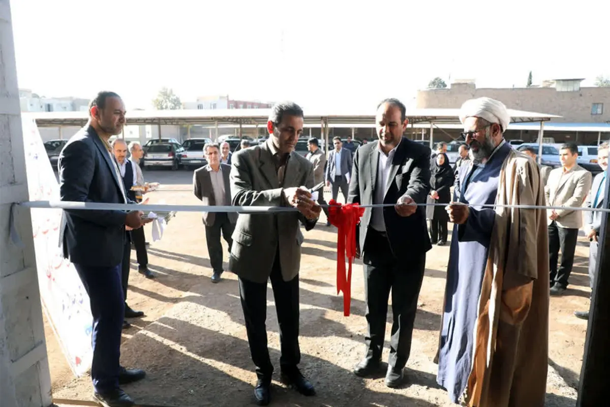 افتتاح نیروگاه خورشیدی 45 کیلوواتی در شرکت آب منطقه‌ای قزوین