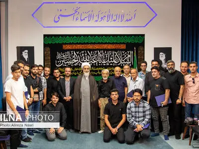 دیدار عکاسان با نماینده ولی فقیه در استان قزوین