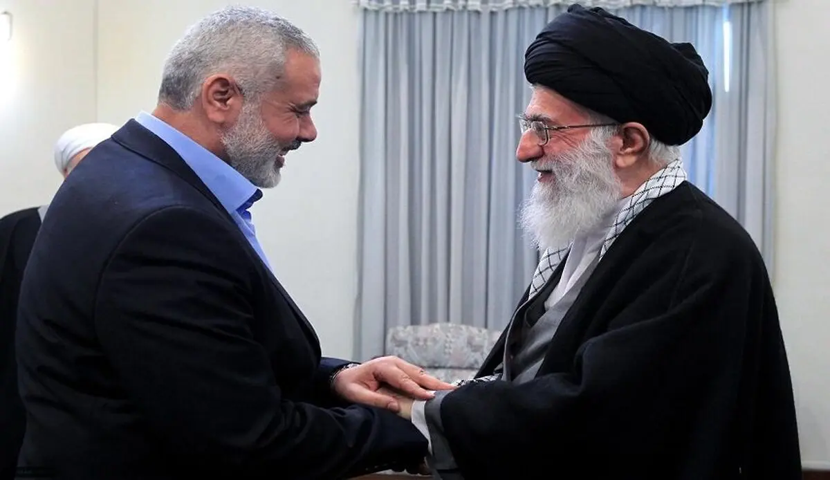 إسماعیل هنیة یبعث برسالة إلى قائد الثورة الإسلامیة 