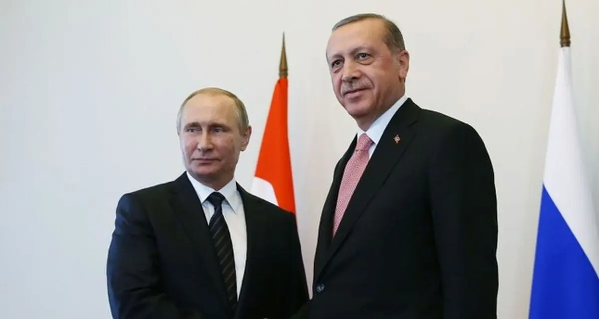 گفت‌وگوی تلفنی اردوغان و پوتین درباره سوریه