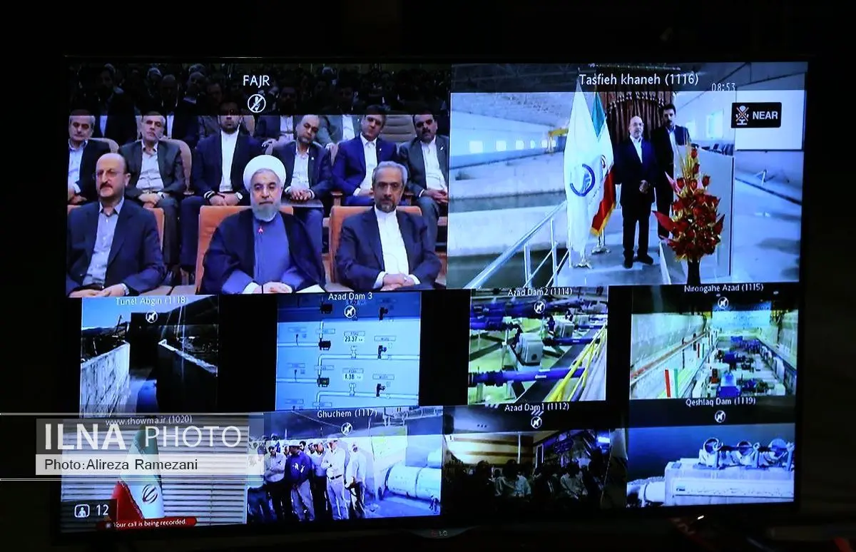 رئیسجمهور شش پروژه مهم در حوزه آب و برق استان کردستان را افتتاح کرد