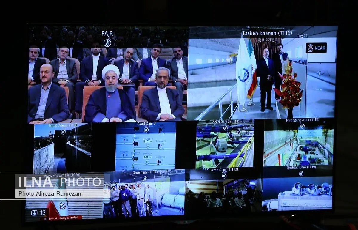 رئیس‌جمهور شش پروژه مهم در حوزه آب و برق استان کردستان را افتتاح کرد