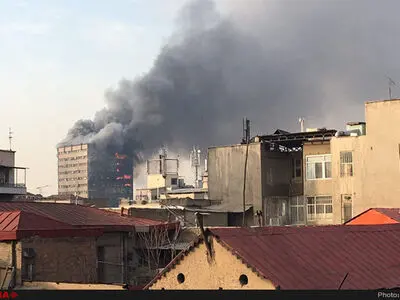 حادثه حریق ساختمان پلاسکو تهران تا کنون 7 مصدوم داشته‌است/ آماده‌باش بیمارستان‌ها