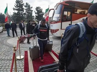 US wrestling team welcomed in Iran