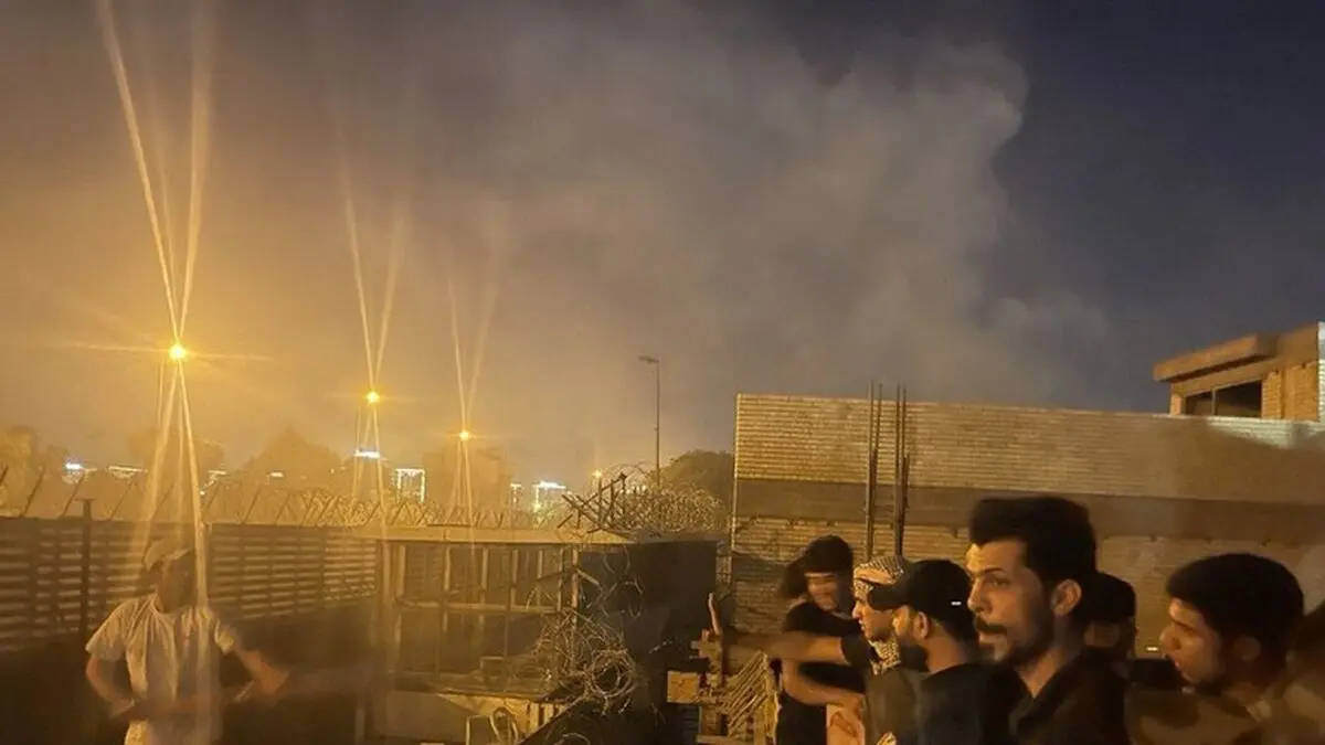 واکنش وزارت خارجه عراق به حادثه آتش زدن سفارت سوئد در بغداد

