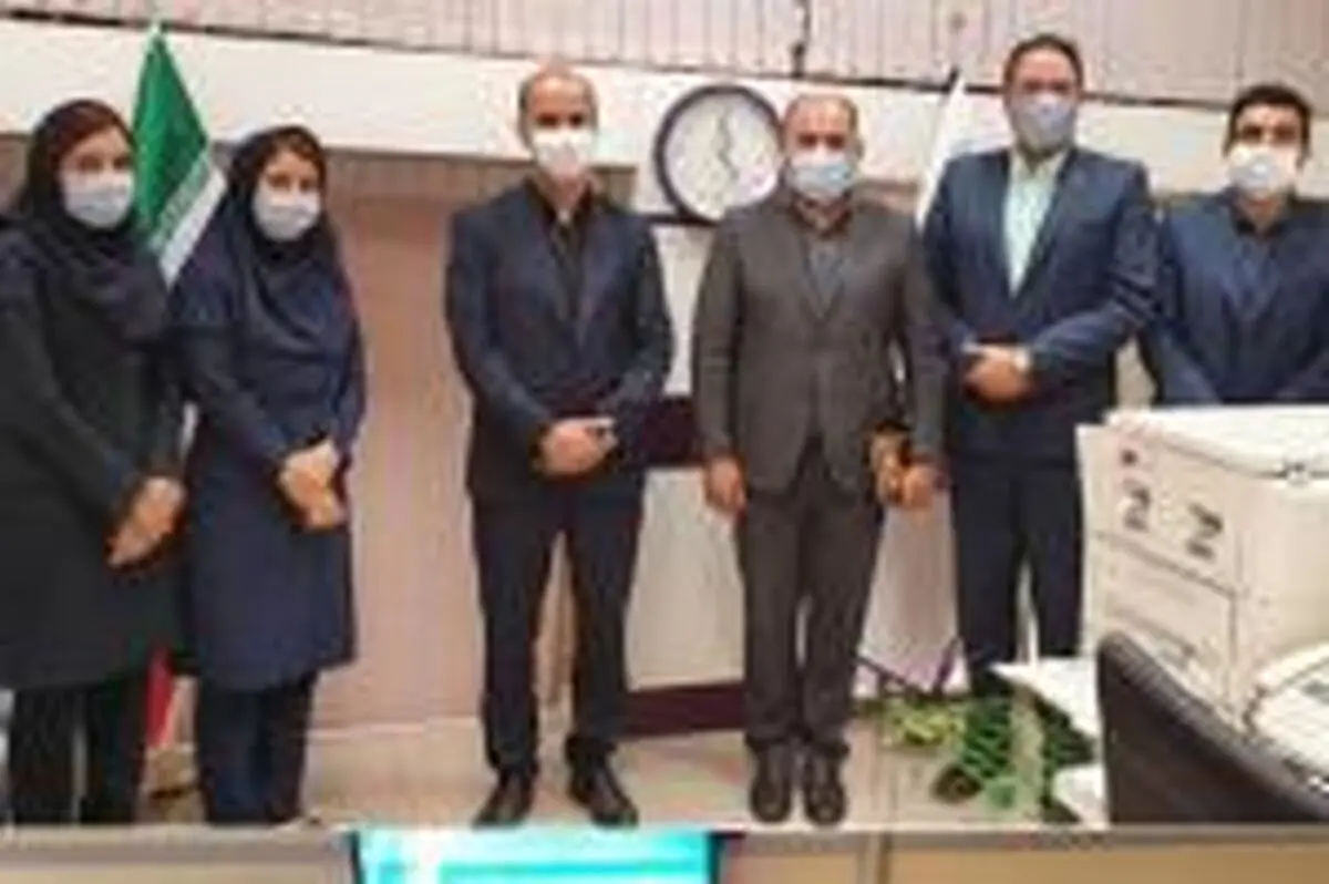  بازدید معاون عملیات بانکی، بانک ایران زمین از شعب استان تهران 