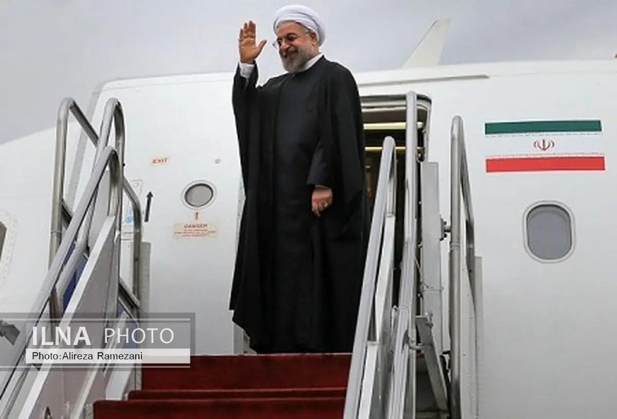 روحانی مازندران را به مقصد تهران ترک کرد