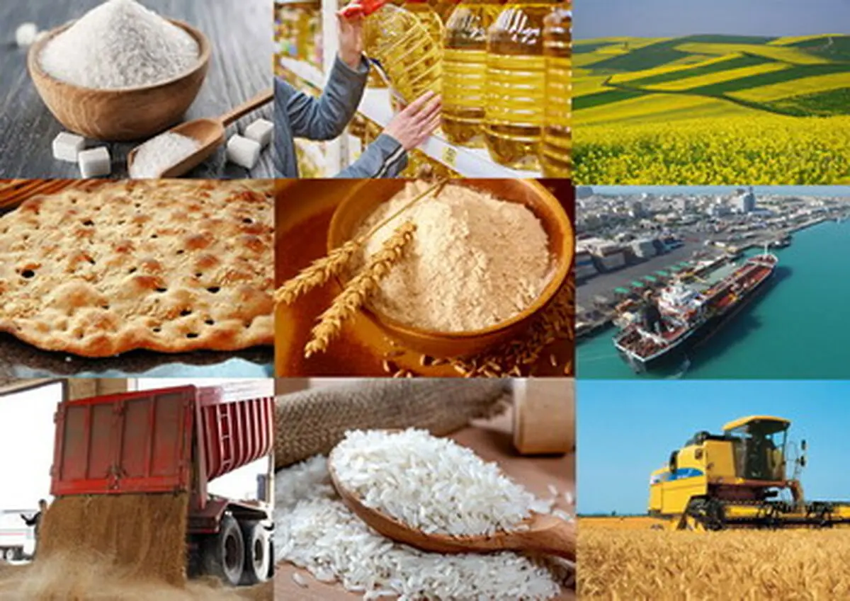 توزیع سه و نیم میلیون تن کالاهای اساسی در سه و نیم ماه