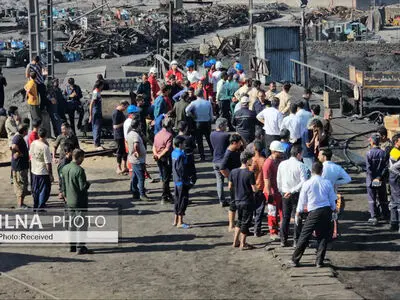 ۱ کارگر دیگرِ معدنجو پیدا شد/۱۰ کارگر همچنان محبوس در آوار معدن طبس