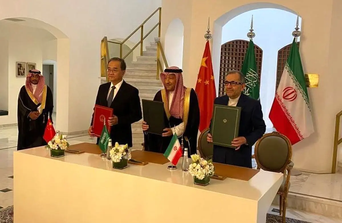 تخت روانجي: إيران والسعودية والصين تعتزم الاستفادة من القدرات الثلاثية الهائلة