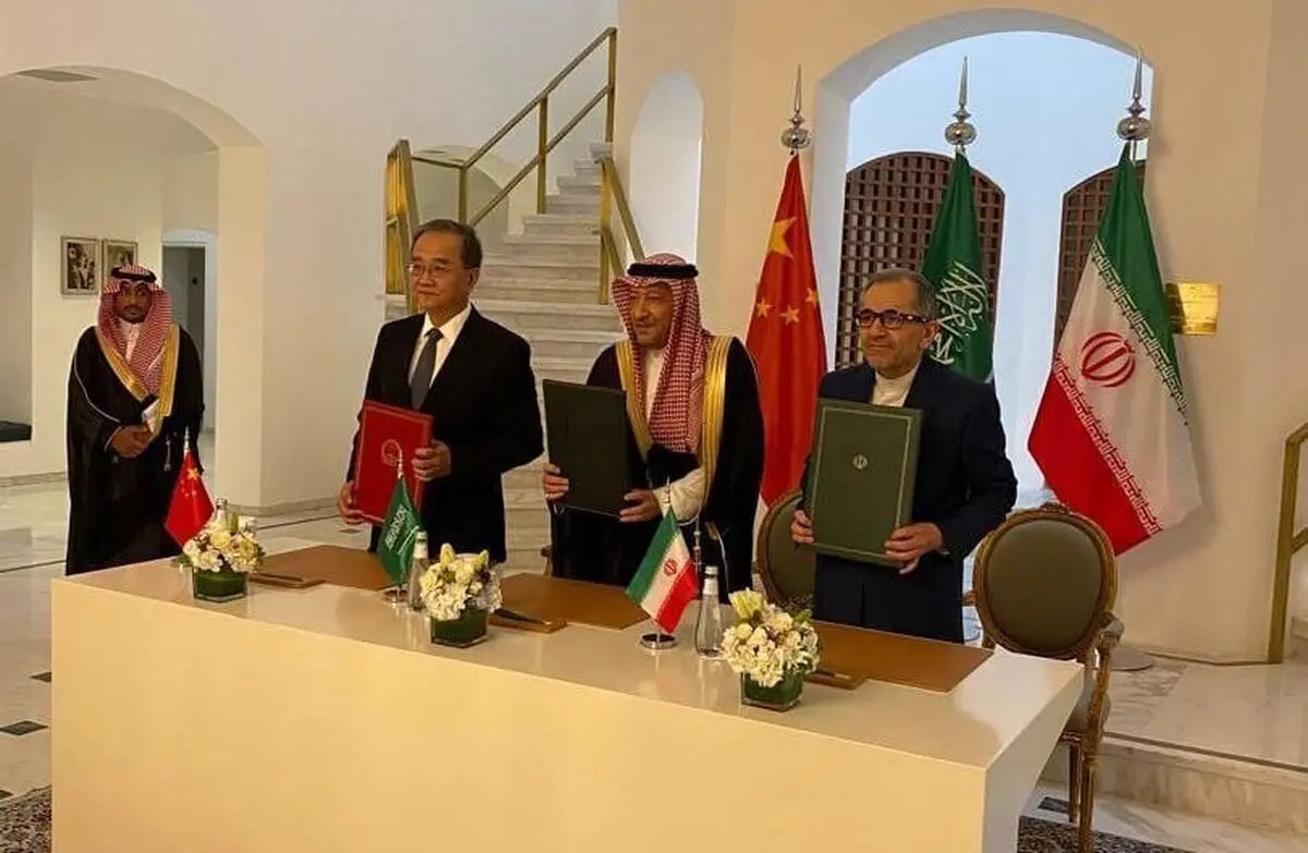 تخت روانجي: إيران والسعودية والصين تعتزم الاستفادة من القدرات الثلاثية الهائلة