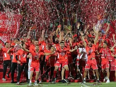 برسبولیس یحتفظ ببطولة الدوری الایرانی للعام الثالث