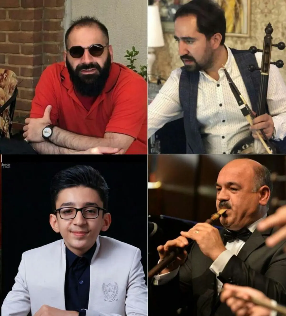 همراهی نوازندگان آذربایجان با پارسا خائف