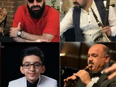 همراهی نوازندگان آذربایجان با پارسا خائف
