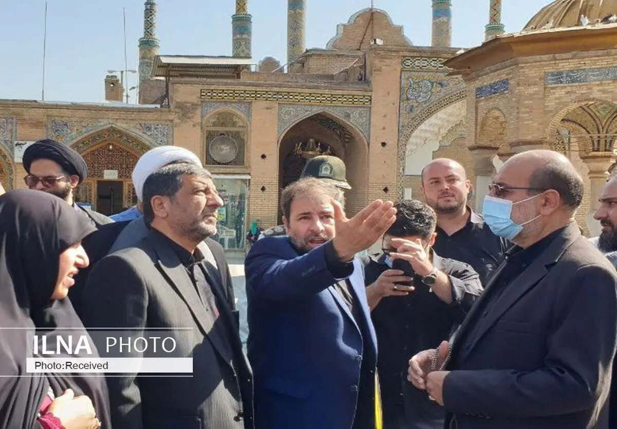 بازدید وزیر میراث فرهنگی از طرح مرمت امامزاده حسین