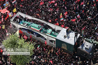 تشییع پیکر مطهر رهبر شهید انقلاب در مشهد / 1
