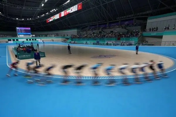 بازی های آسیایی هانگژو؛ صعود اسکیت بازان ایران به نیمه نهایی ماده ١٠٠٠ متر 